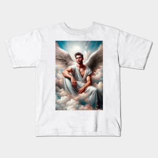 Heavenly Angel Seduction: Divine Grace Sensual Elegance 04 Kids T-Shirt